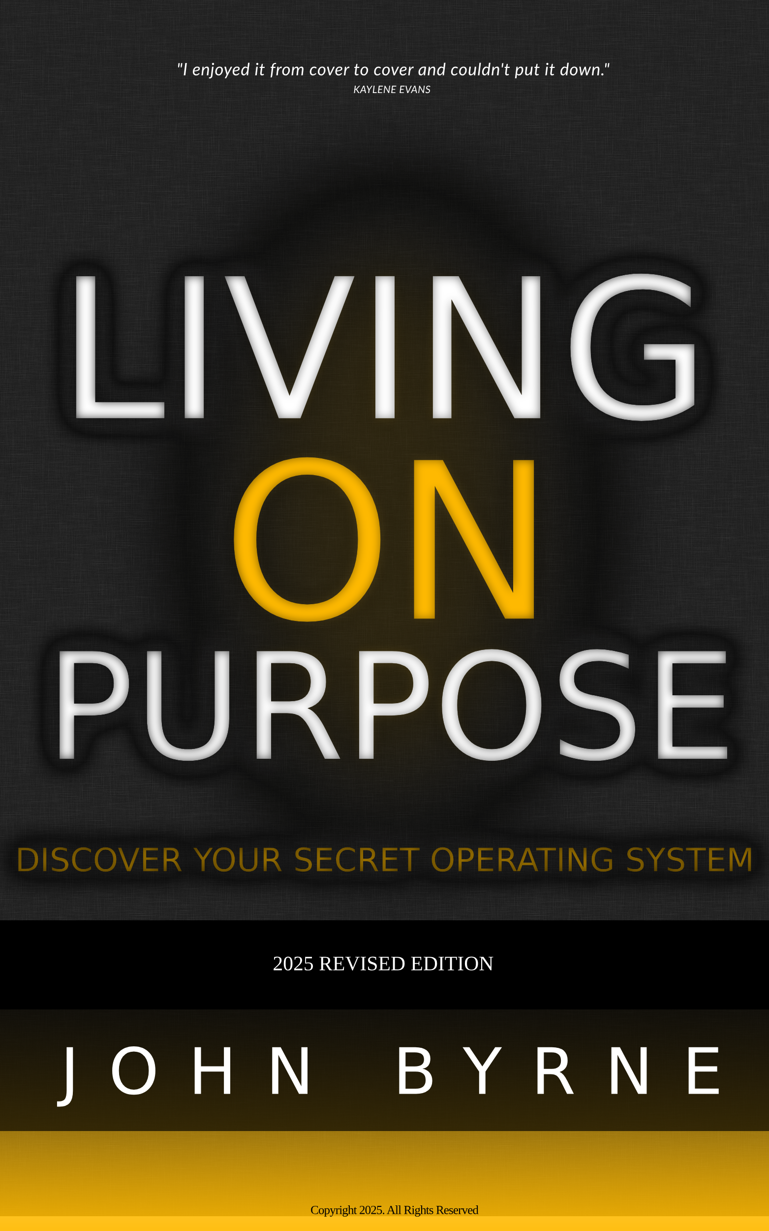 Living On Purpose Book Cover
